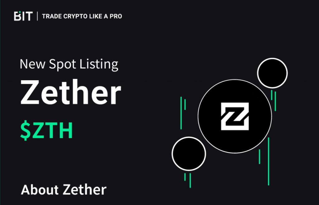 Zether ZTH spot listing on Bit.com!